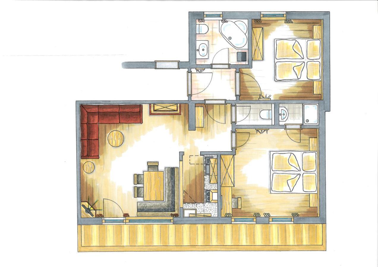 Landhaus Patricia Елльмау Екстер'єр фото